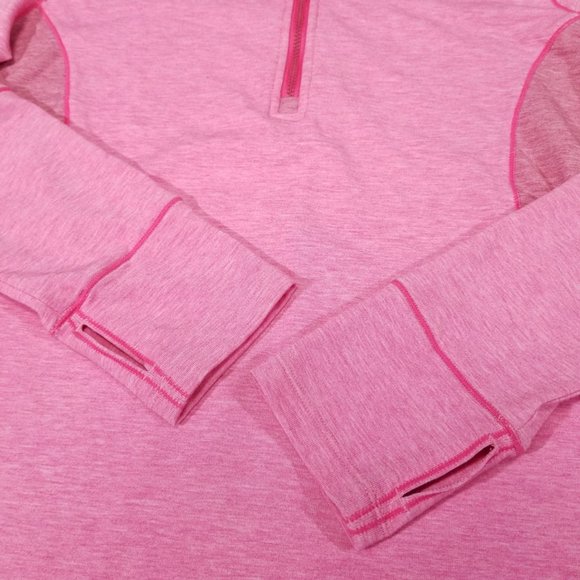 Puma Half-Zip Long Sleeve Sweatshirt w/ Thumbholes - Picture 5 of 12